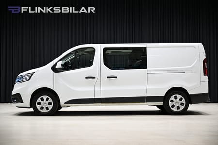 Renault Trafic Skåpbil dCi 170HK Automat|Dubbelhytt|Inredd|Dubbeldörr|SeUtr!