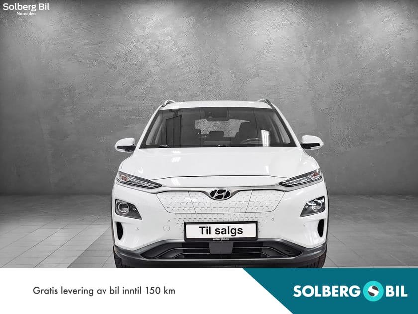 Bilde 2 av Hyundai Kona Electric 64 kWh 449km/64kWh/DELSKINN/ACC/KAMERA/NAVI/DAB+