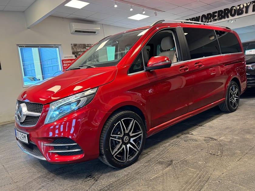 Bild 2 av Mercedes-Benz V 250d 4MATIC 3.2t V250 9G-Tronic AMG Drag Gps Burmester Värmare
