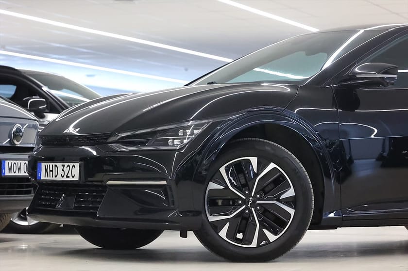 Bild 4 av Kia EV6 77.4 kWh AWD 325hk GT Line Meridian 360 Alcantara HUD