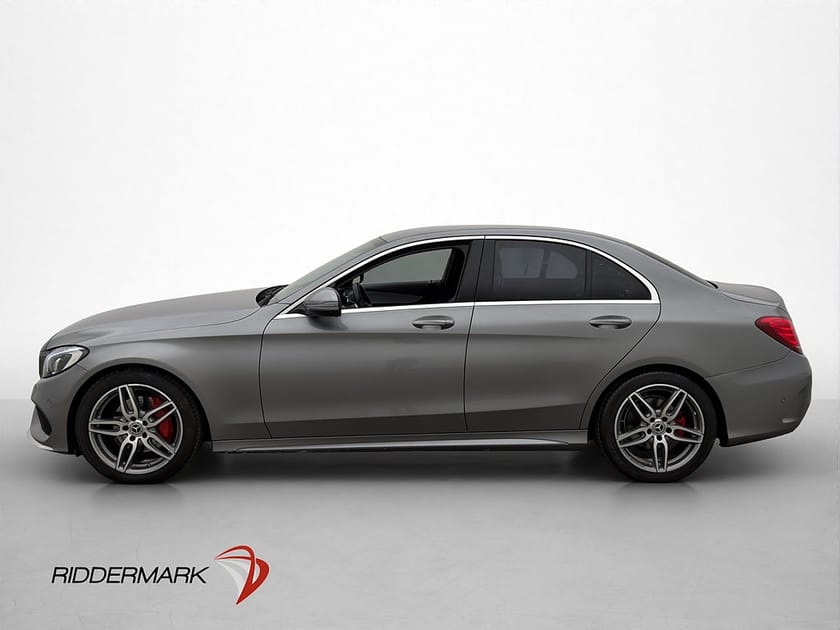 Bild 2 av Mercedes-Benz C 220 d 170hk AMG Line Burmester Skinn