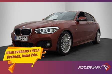 BMW 118i Steptronic 136hk M Sport Sensorer Skinnklädsel