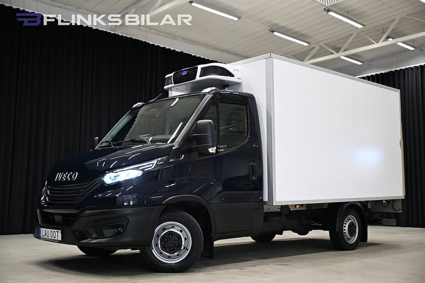 Bild 1 av Iveco Daily 35-140 Chassi Cab 136HK Automat|Kylbil|Nattkyla|Carrier|ZeproBakgavellyft