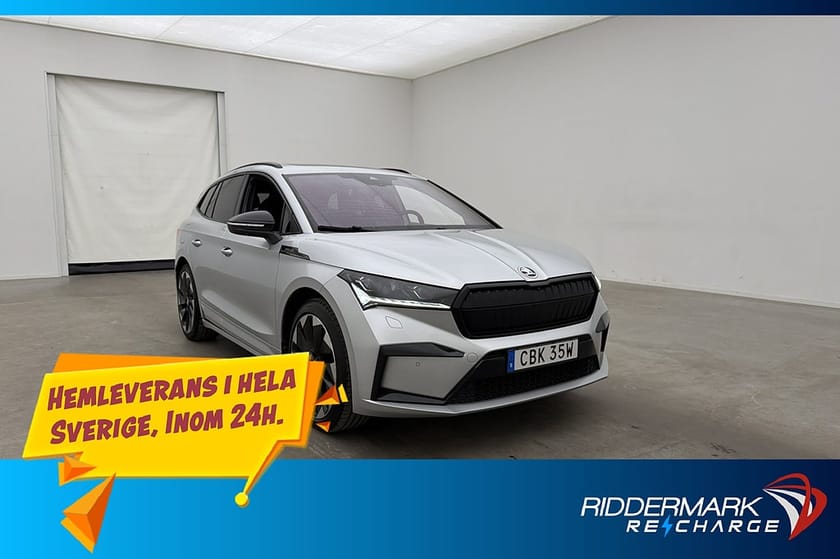 Bild 3 av Škoda Enyaq iV 80 Skoda 204hk Sportline Panorama 360° Värm Drag MOMS
