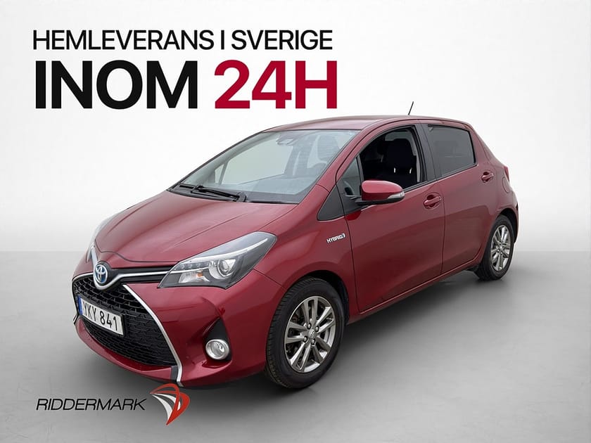 Bild 3 av Toyota Yaris Hybrid 101hk Active Kamera Farthållare Keyless
