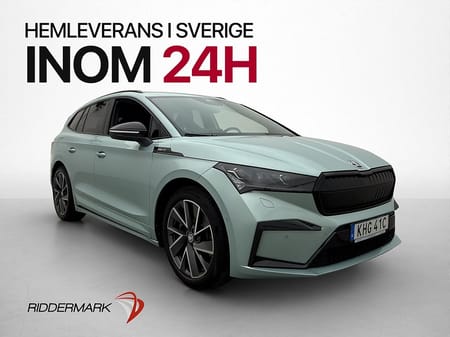 Škoda Enyaq iV 80 Skoda Sportline 204hk Drag Kamera Rattvärm MOMS