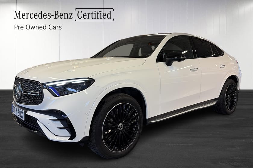Bild 1 av Mercedes-Benz GLC 300 e Coupé 4MATIC Moms/AMG/Panorama/Burmester/HUD