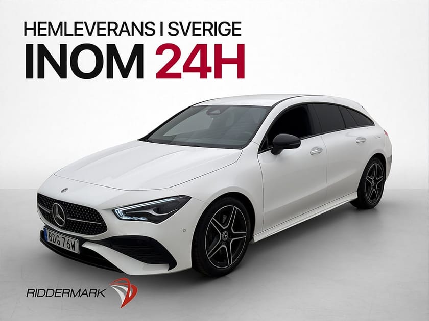 Bild 3 av Mercedes-Benz CLA 200 Shooting Brake SB AMG Värmare Kamera Navi Halvskinn