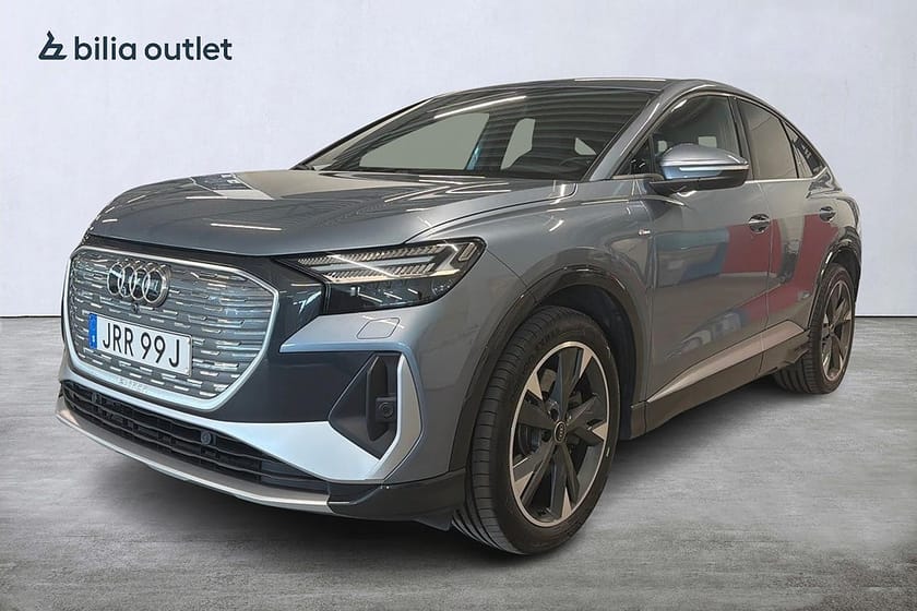 Bild 1 av Audi Q4 50 Sportback e-tron quattro S Line Drag SONOS B-kam