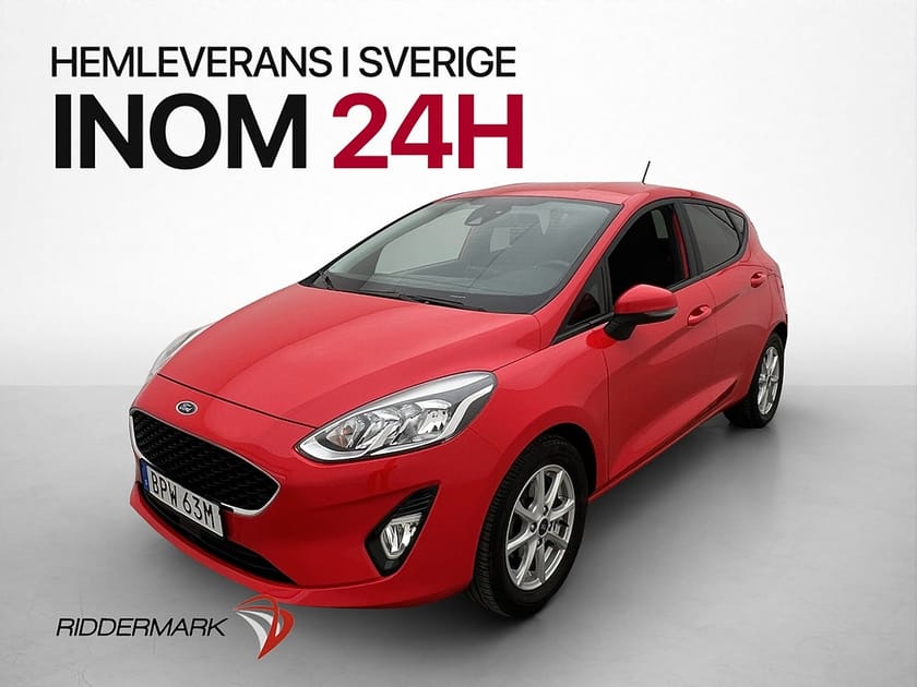 Bild 3 av Ford Fiesta 100hk Trend Kamera rattvärme Bluetooth ISOFIX