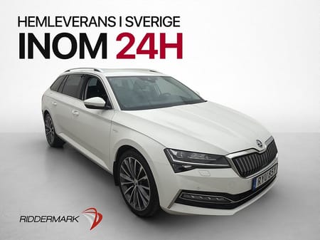 Škoda Superb iV Kombi Skoda 1.4 TSI L&K Cockpit Värm Kamera Drag Skinn