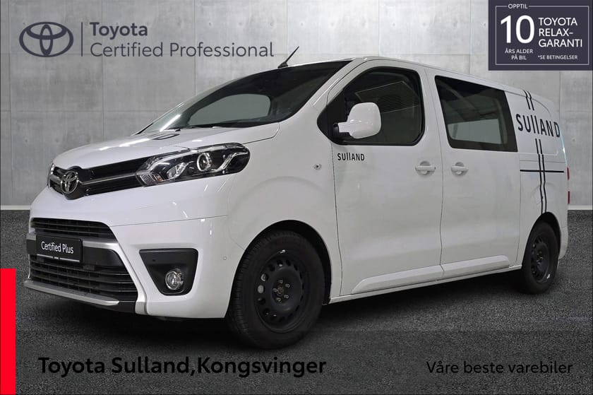 Bilde 1 av Toyota Proace 1.5 Diesel 122 Manuell 6 gir Comfort Medium (L1)