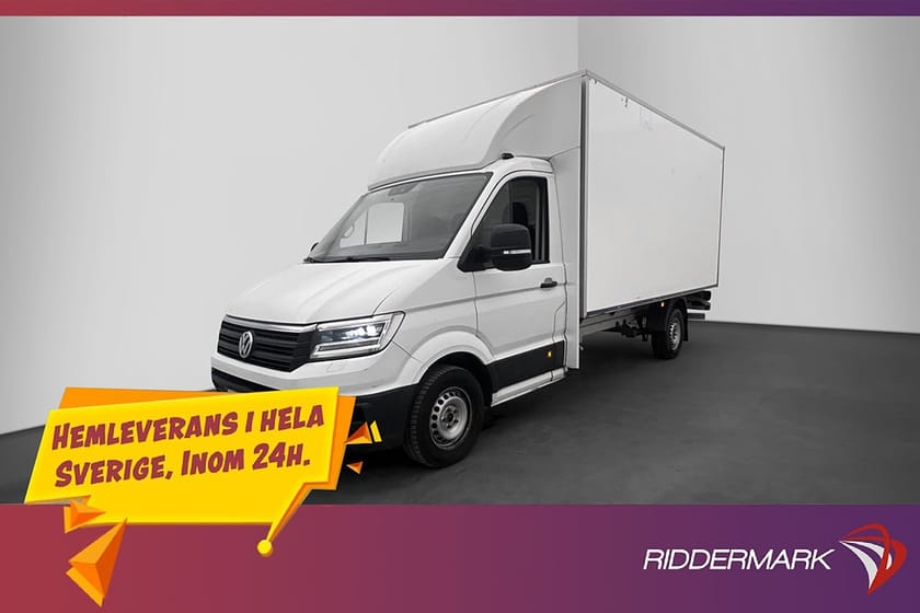 Bild 2 av Volkswagen Crafter Chassi 177hk Värm LED Bakgavellyft Sidodörr Moms