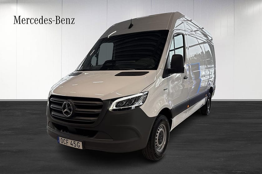 Bild 4 av Mercedes-Benz eSprinter 314 81 kWh A2 elbil OP-leasing från 6000kr/mån