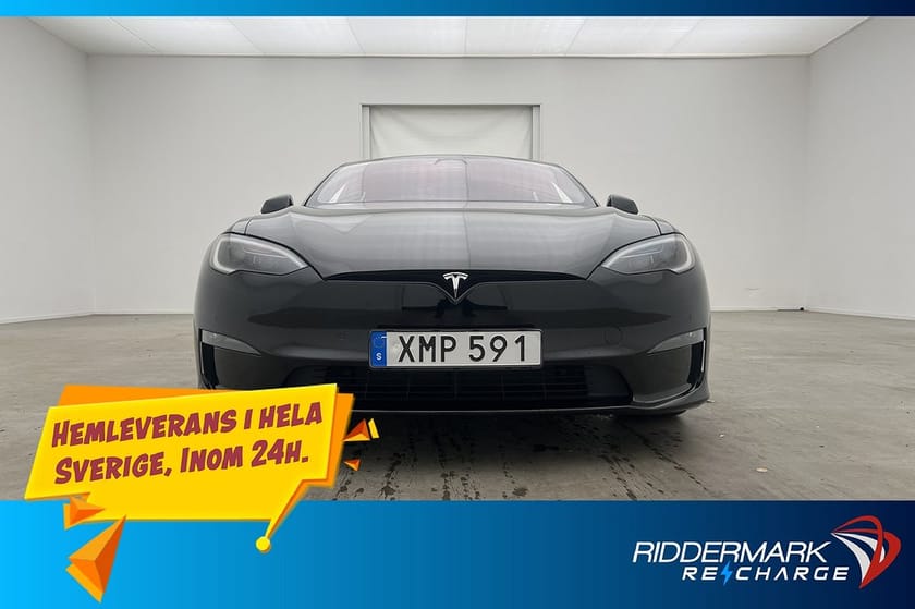 Bild 3 av Tesla Model S Plaid AP Drag Luftfjädring Yoke Sv.Såld MOMS