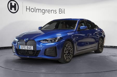 BMW i4 eDrive40 Gran Coupé Elbil M Sport Active Edition M Sport Pro Drag hk Innovation Driving Ass Professional Parking Ass Plus Komfortöppning