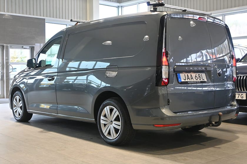 Bild 3 av Volkswagen Caddy Cargo Maxi TDI 122 V-inredd Moms Värmare