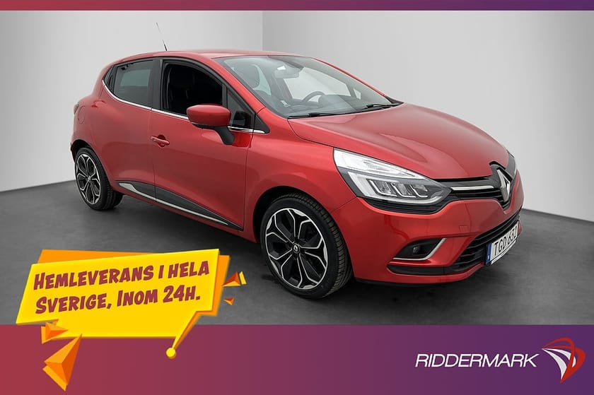 Bild 1 av Renault Clio 0.9 TCe 90hk Intens Läder/Tyg Navi LED Keyless