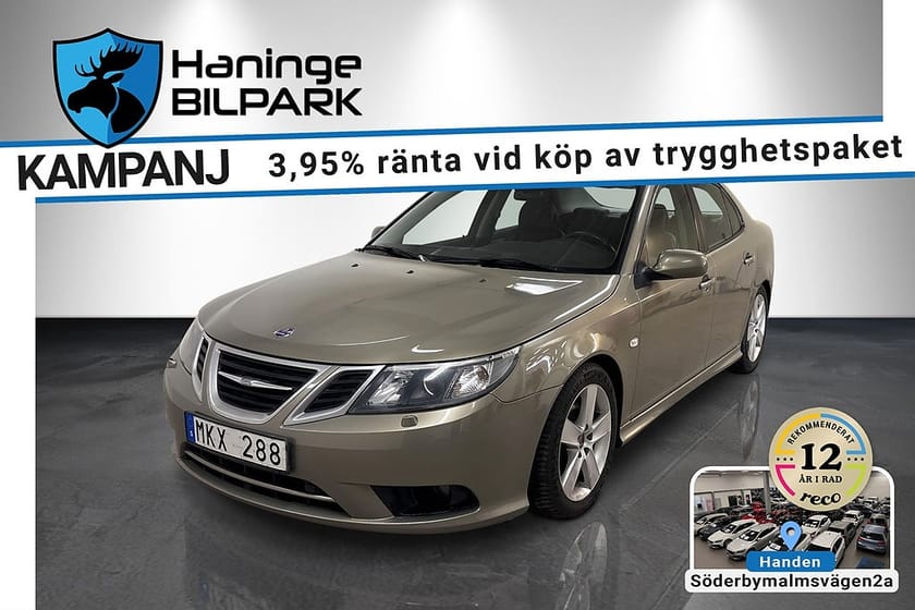 Bild 1 av Saab 9-3 SportSedan 2.0t BioPower Sedan Vector /DRAG /BOSE /PDC /1-ÄGARE /FR 3,95%