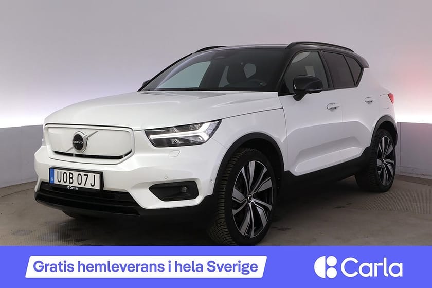 Bild 1 av Volvo XC40 P8 AWD Recharge Pro Drag Pano HK 360 BLIS