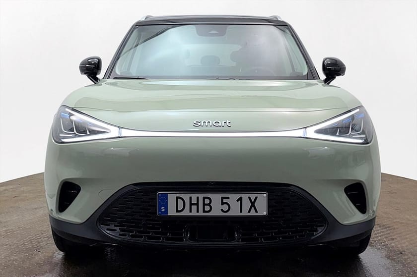 Bild 3 av Smart #1 66 kWh CCS Pano Navi 360° 3D Läder Elsäte MOMS 272hk
