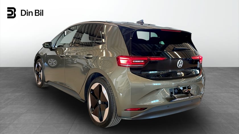Bild 3 av Volkswagen ID.3 Pro Performance 150 KW 59 KWH 43 mil B-kam drag Navi 204 HK
