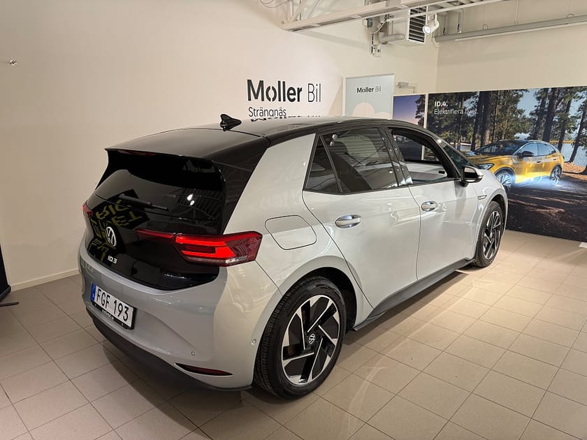 Bild 3 av Volkswagen ID.3 Pro Performance 58Kwh Batteri 204Hk