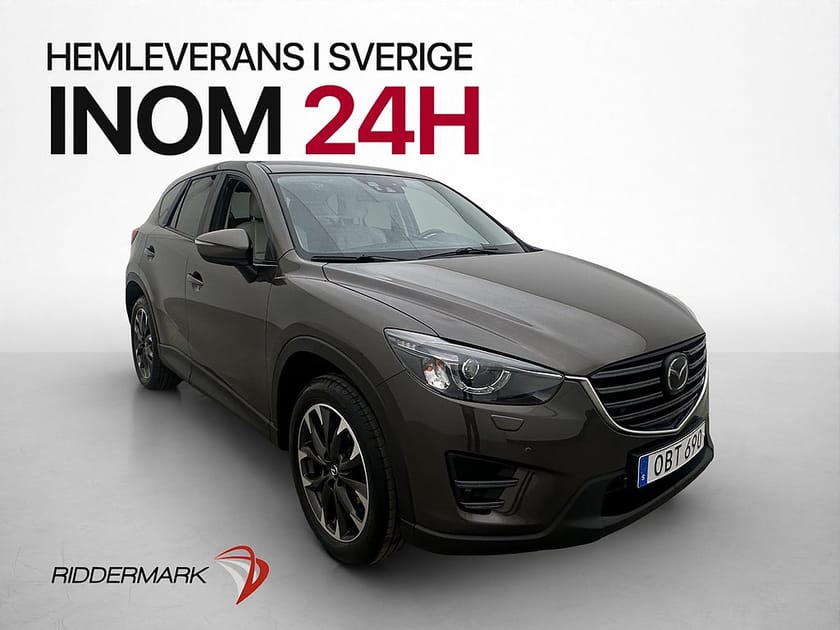 Bild 1 av Mazda CX-5 2.5 SKYACTIV-G 192hk AWD Kamera Skinn Navi