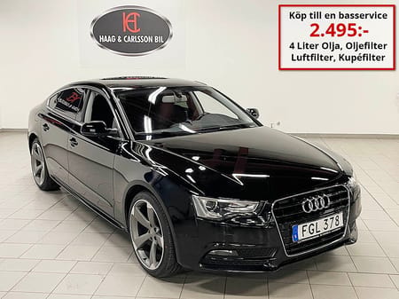 Audi A5 Sportback 2,0 Tdi 177Hk (Drar ca 1L olja på 100 Mil)