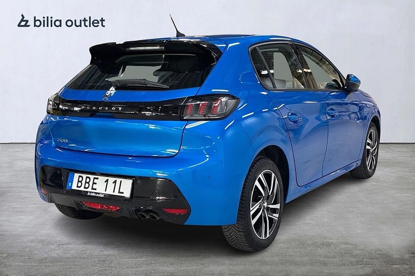Bild 5 av Peugeot 208 1.2 EAT Allure Sky+ 130hk Panorama Navi Carplay B-kam