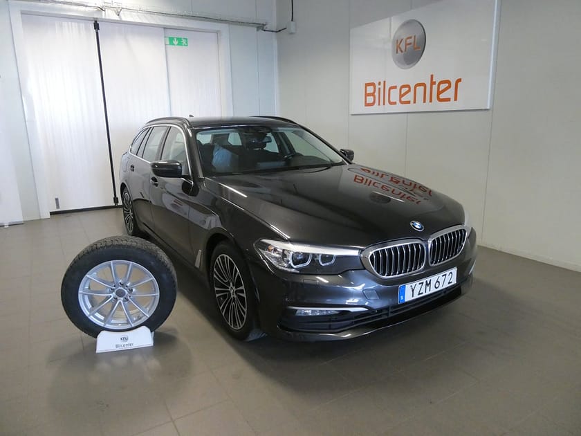 Bild 1 av BMW 520d xDrive Touring Drag-Kamera-Navi-Rattvärme-SoV