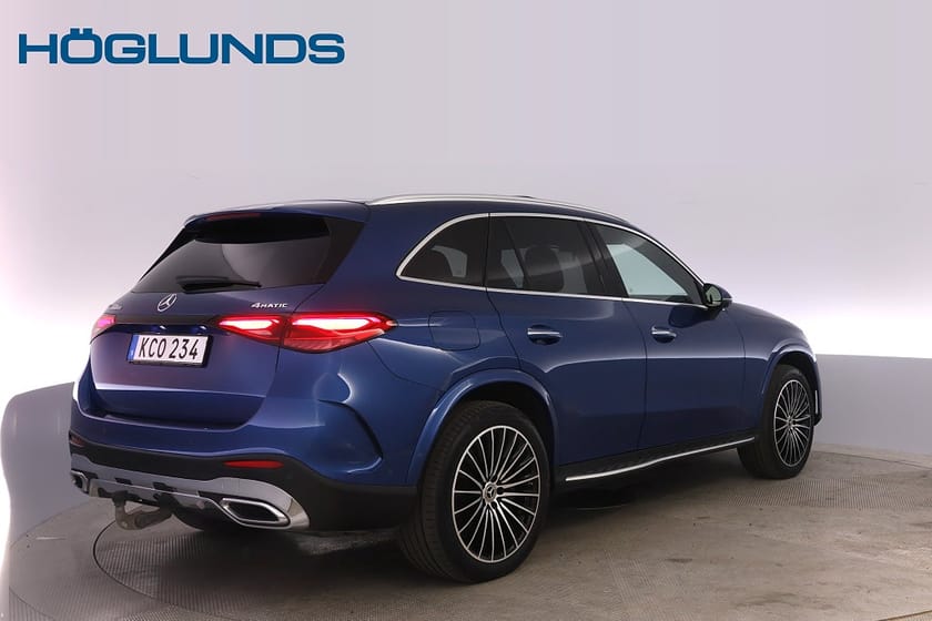 Bild 4 av Mercedes-Benz GLC 300 d e 4MATIC AMG Line Burmester Pano Headup Skinn