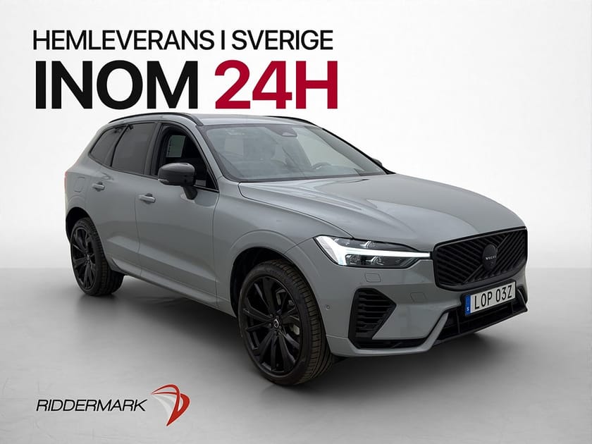 Bild 3 av Volvo XC60 T6 350hk AWD Plus Black Nordic MOMS H/K Värm Drag