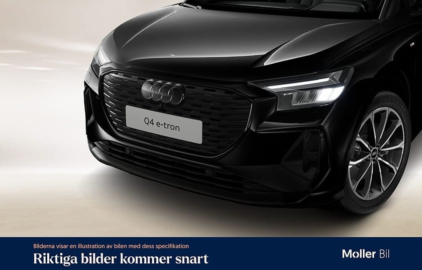 Bild 3 av Audi Q4 50 e-tron quattro q S line 299hk. Värmare, El balkucka, Sonos