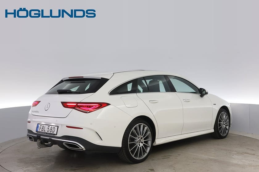 Bild 4 av Mercedes-Benz CLA 250 e Shooting Brake AMG Pano Ambient Värmare Burmester Drag