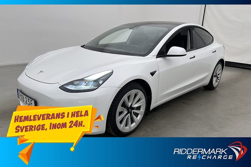 Bild 1 av Tesla Model 3 Long Range AWD Svensksåld Autopilot Pano