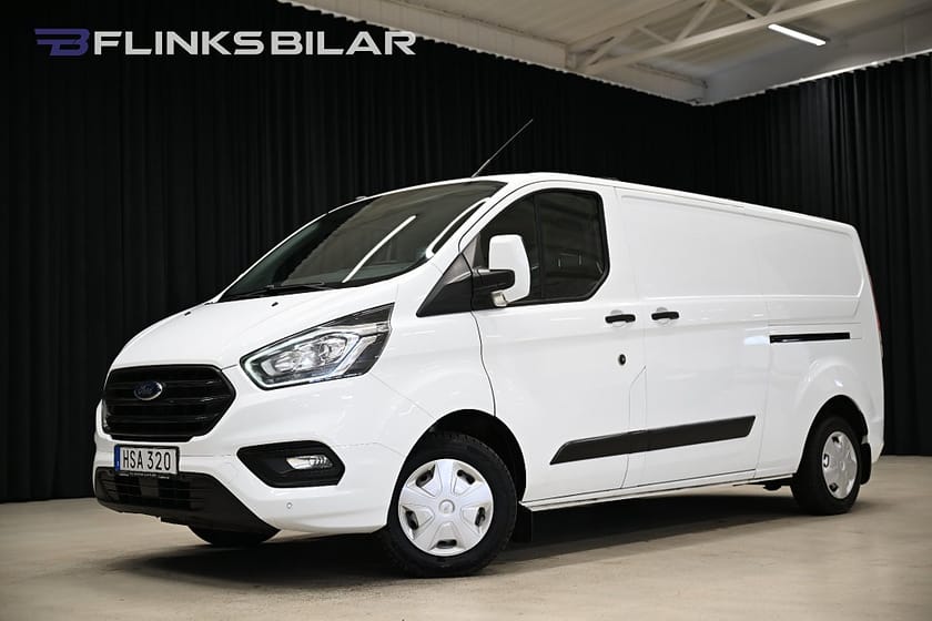 Bild 2 av Ford Transit Custom 300 130HK L2 Inredd|Dubbeldörr|Drag|Värmare|NyKamrem