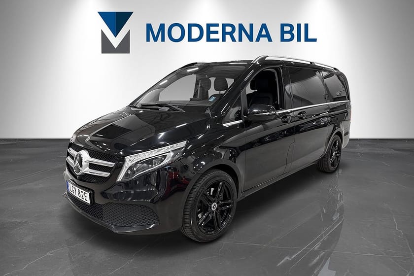 Bild 2 av Mercedes-Benz V 300d 4MATIC 3.2t 9G-Tronic Avantgarde Skinn Moms Nyservad