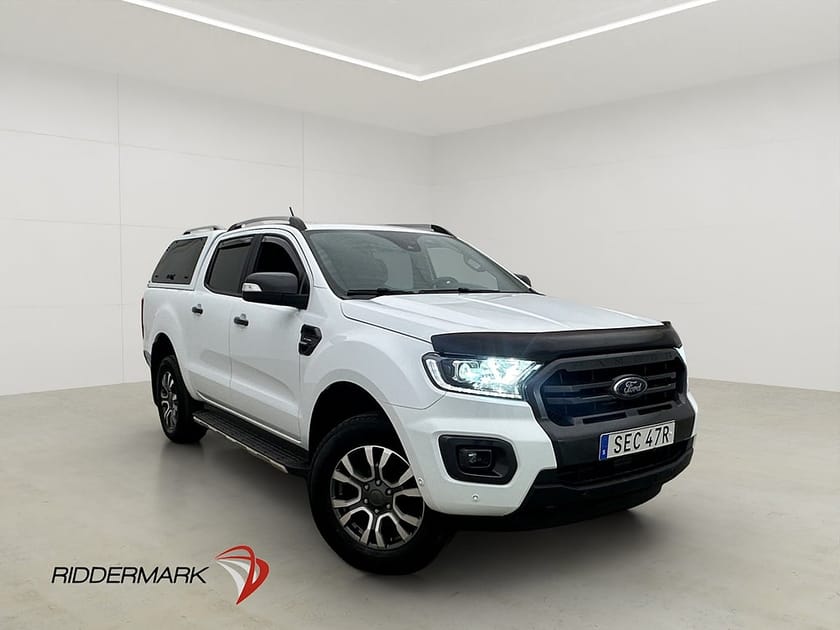 Bild 1 av Ford Ranger Dubbelhytt Wildtrak 4x4 213hk Värm Drag Diff Lastsläde Moms