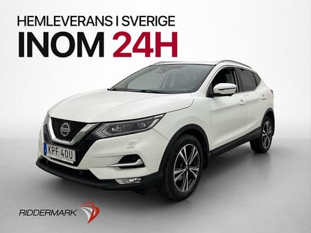 Nissan Qashqai 160hk Tekna 360° Navi Halvskinn Bluetooth