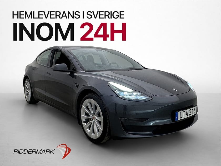 Bild 4 av Tesla Model 3 Long Range AWD Dragkrok Autopilot Rattvärme