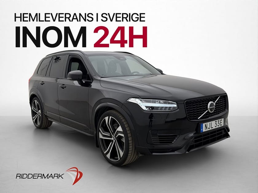 Bild 3 av Volvo XC90 7 Säten Recharge T8 AWD Ultra Dark 7-Sits B&W Drag Pano