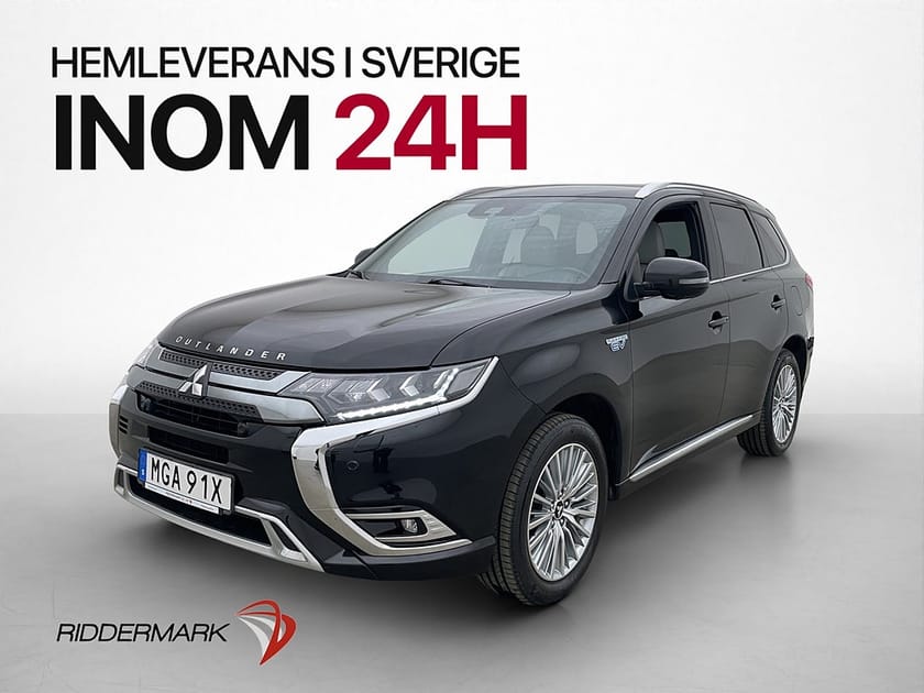 Bild 3 av Mitsubishi Outlander PHEV 224hk AWD Business 360º Skinn Drag