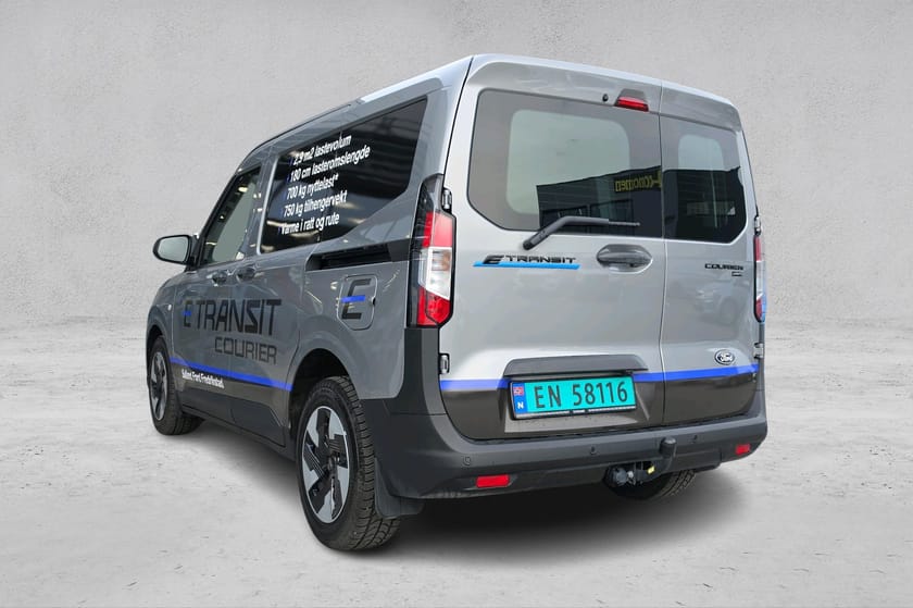 Bilde 3 av Ford E-Transit Courier KROK/ACC/KAM/2 HJULSETT++