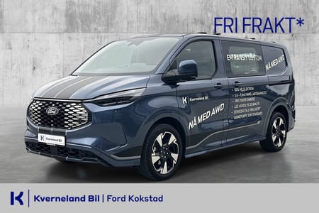 Ford E-Transit Custom 320 Sport L1 286hk ACC/360-kamera/Varme ratt/Krok