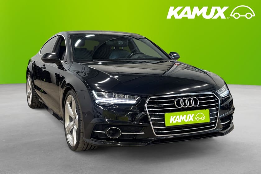 Bild 1 av Audi A7 Sportback 3.0 TDI V6 Q S-Line Bose Värmare HuD 2ägare 272hk