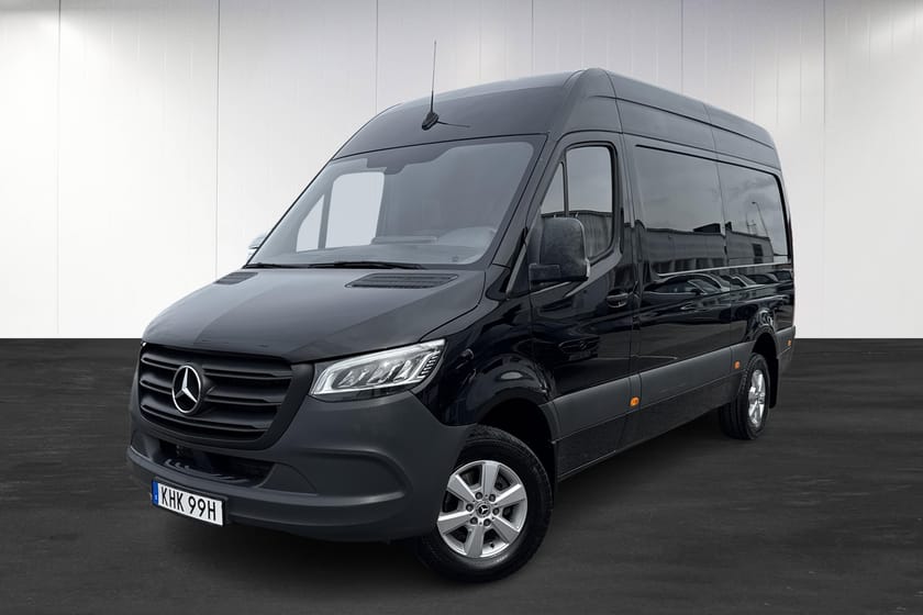 Bild 1 av Mercedes-Benz Sprinter 319 CDI Panel Van SKÅP A2 9G-Tronic | 3-sits | Drag | Backkamera | Helläder