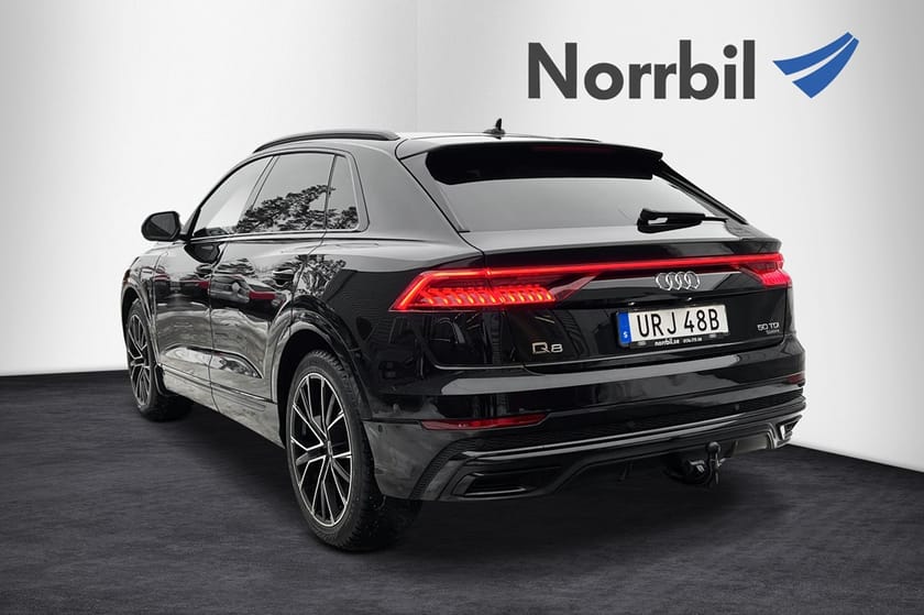 Bild 3 av Audi Q8 50 TDI quattro 286 HK, HUD, 22", Pano, 360Cam, B&O, Rattvä