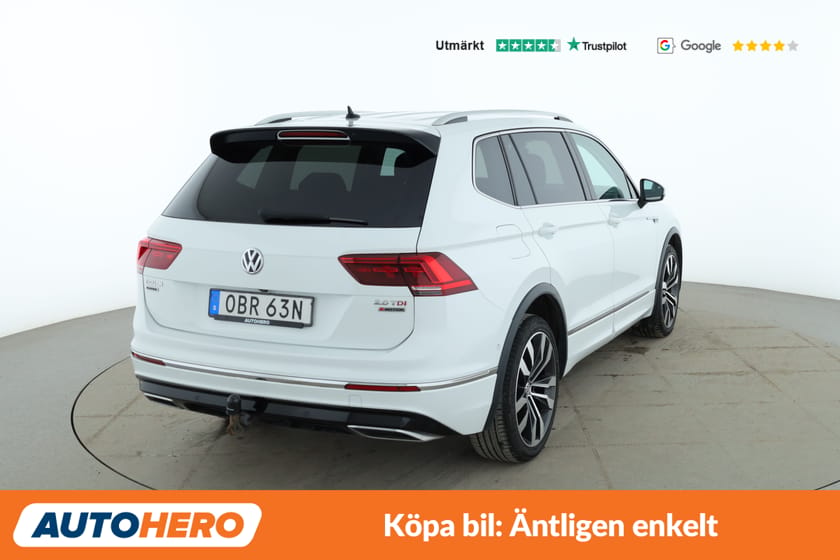 Bild 3 av Volkswagen Tiguan Allspace 5-sätes 2.0 TDI R-Line 4M / Värmare, Dragkrok, CarPlay