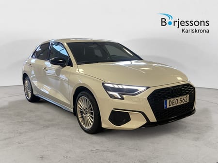 Audi A3 Sportback 40 TFSI e Proline Advanced 204hk teknikpaket, keyless,adapti